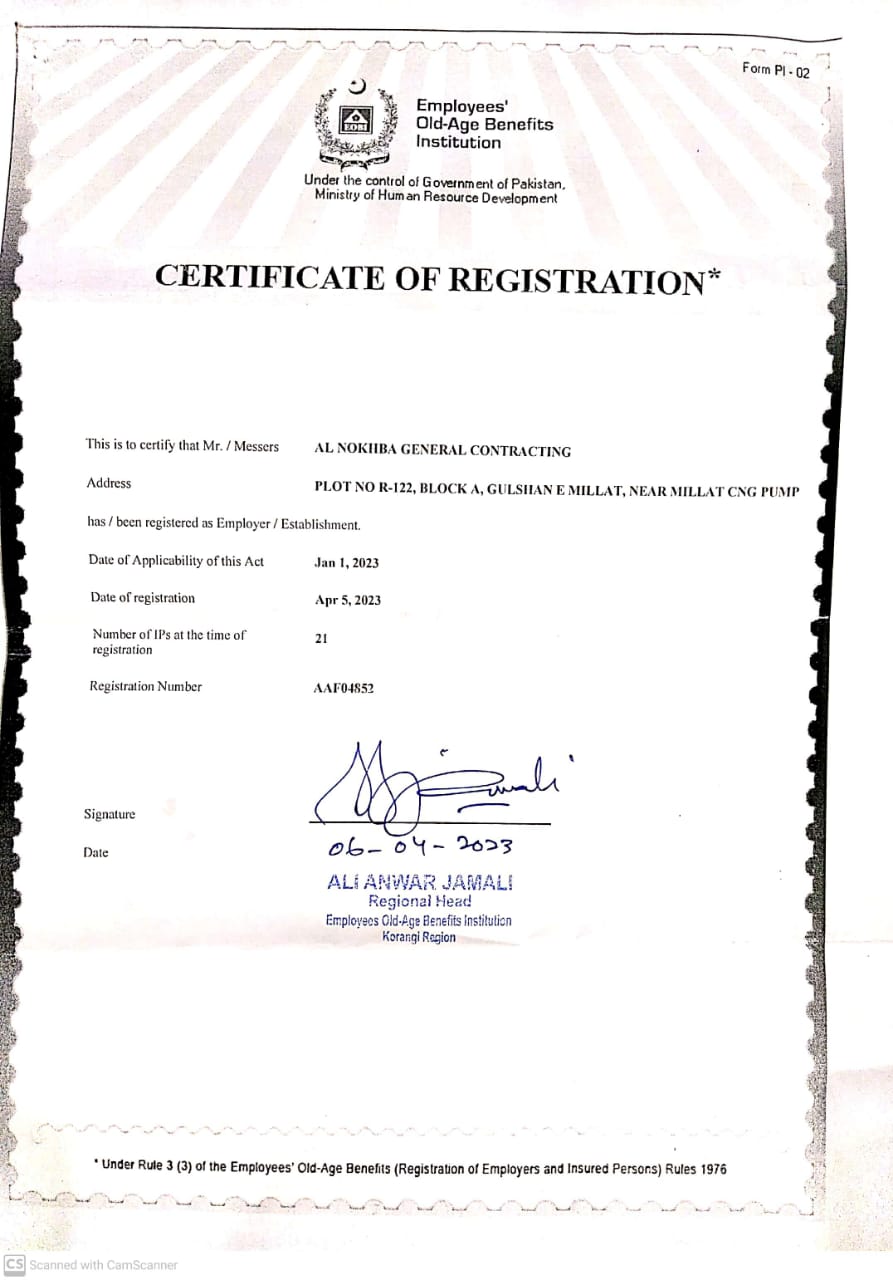 EOBI Registration