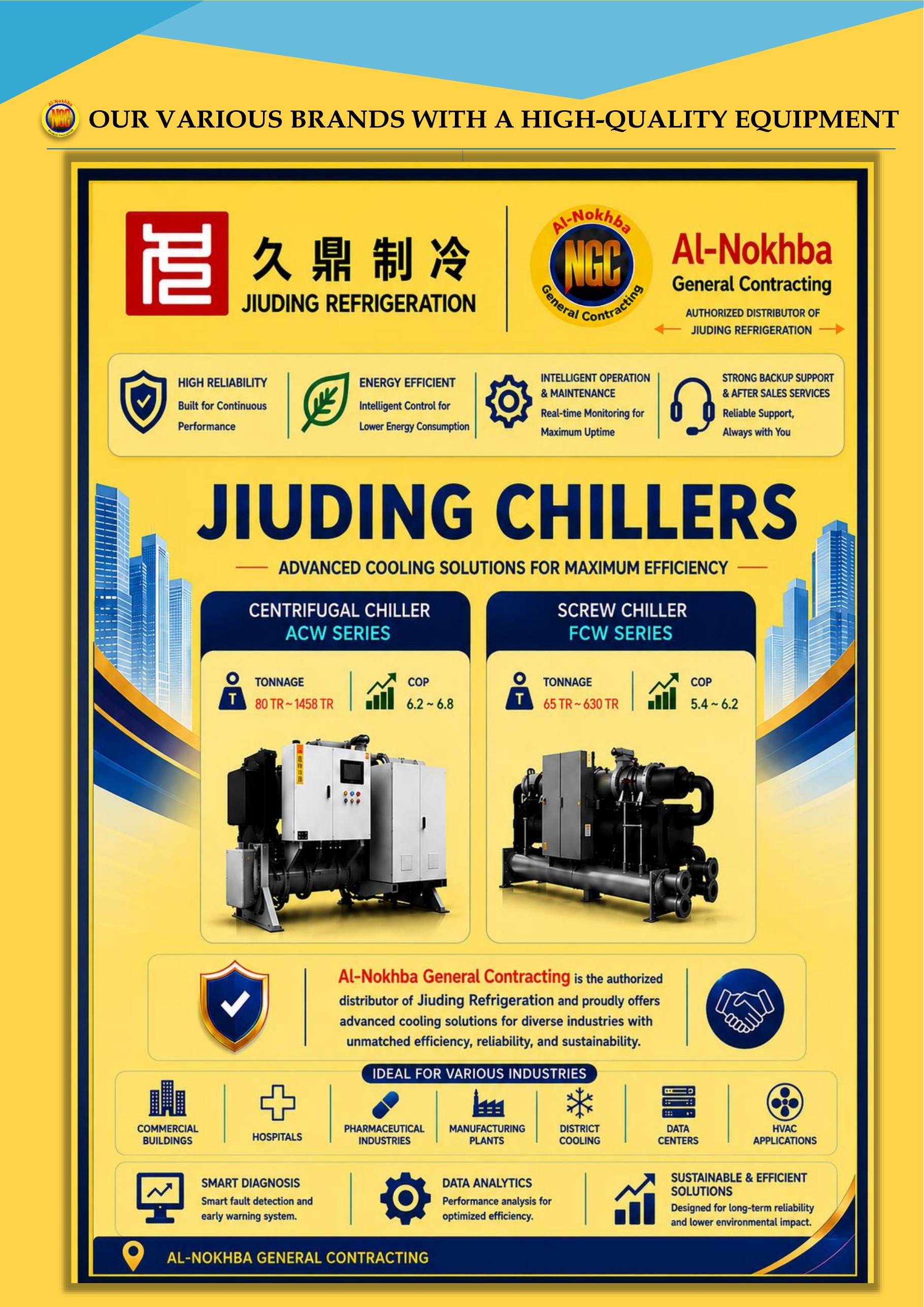 Jiuding Chillers