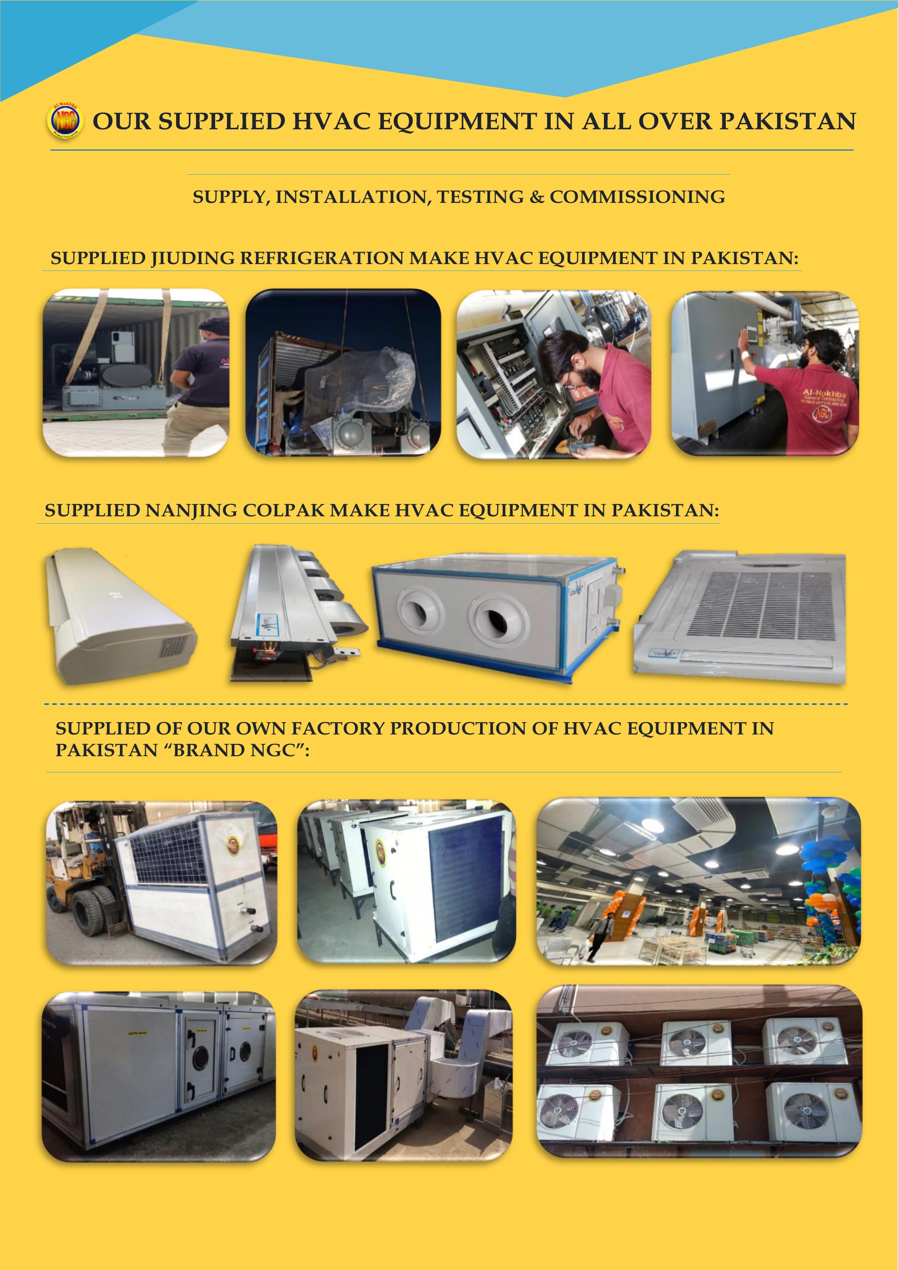 Supplied Equipment