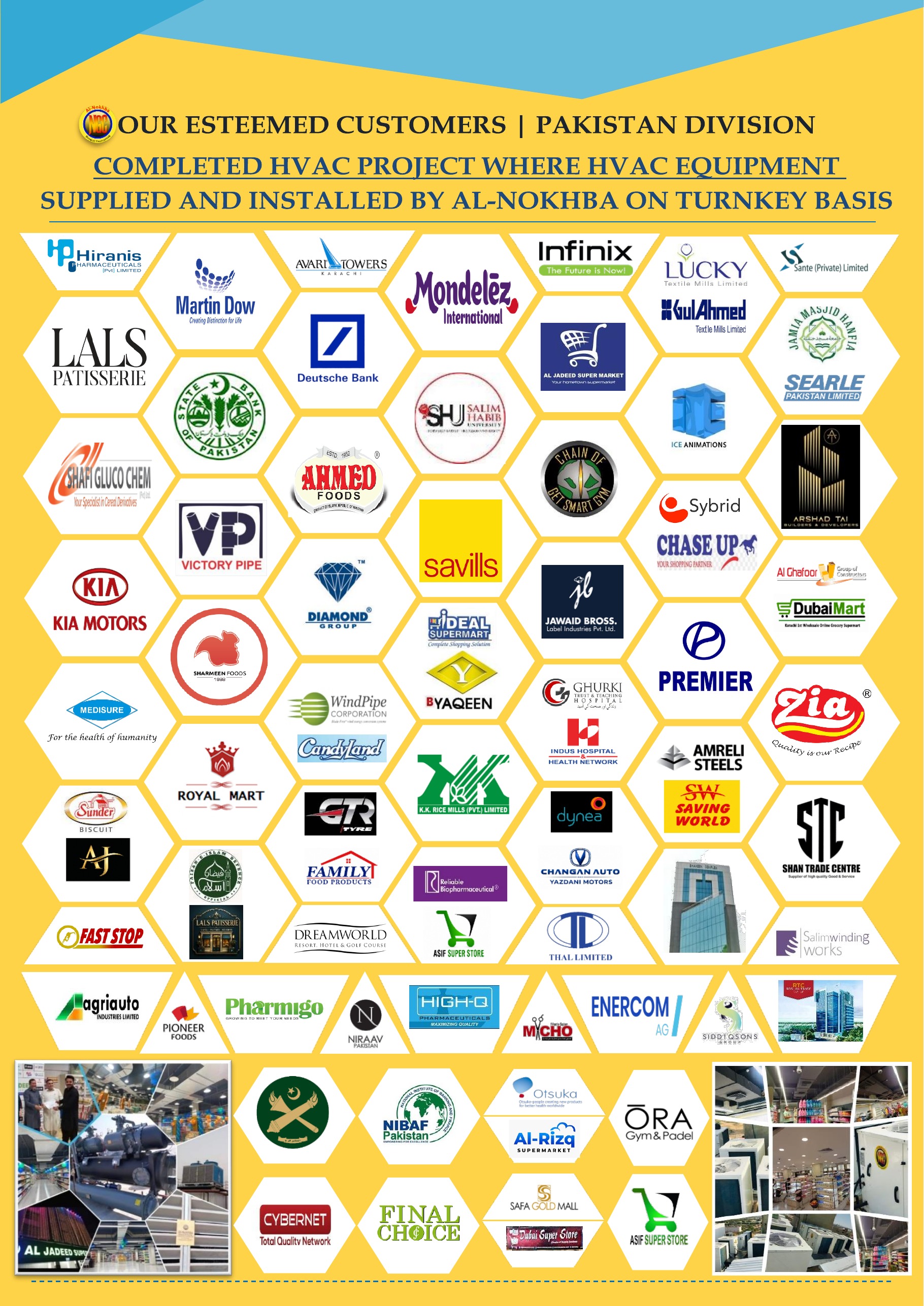Project and customer portfolio